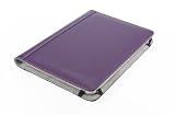 M-Edge GO! Leather Kindle Jacket with Hinge (Fits 6" Display, 2nd Generation Kindle), Pebbled Purple