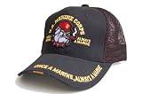 U.S. Marine Corps Once A Marine Always Marine Military Adjustable Hat- Black