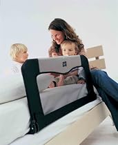 Baby Dan Sleep 'N' Safe fold down bed guard in Blue