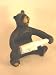 NOVELTY REAL BEAR TOILET PAPER HOLDER DISPENSER NEW