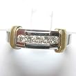 14K Two-Tone Gold Diamond Man's Ring