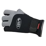 NRS Guide Gloves Black  Gray Fingerless Design