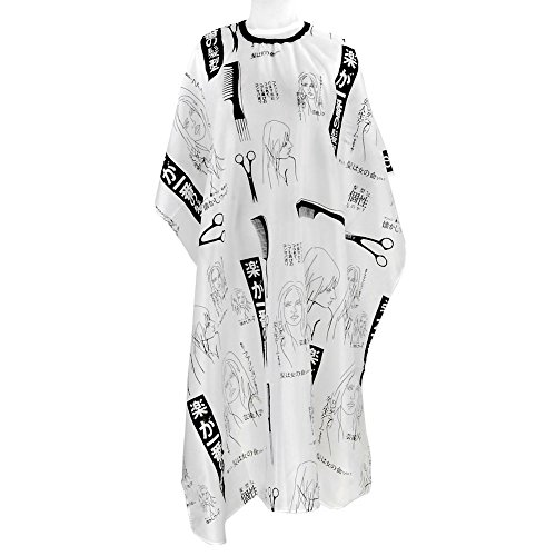 CCbeauty Japanese Style Barber Cutting Cape Hairdressing Salon Hairstylist Cloth 3Colours