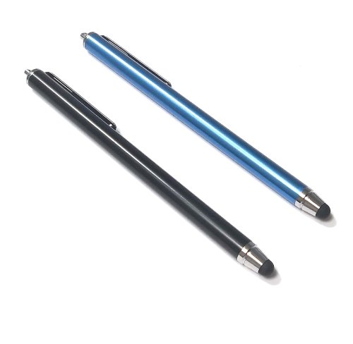 Bargains Depot (Blue and Black) 2 pcs (2 in 1 Bundle Combo Pack) SILM / ACCURATE / FINE POINT / THINNER BARREL Capacitive Stylus/styli Universal Touch Screen Pen for Tablet and Cell Phone Bargains Depot (Blue and Black) 2 pcs (2 in 1 Bundle Combo Pack) SILM / ACCURATE / FINE POINT / THINNER BARREL Capacitive Stylus/styli Universal Touch Screen Pen for Tablet and Cell Phone