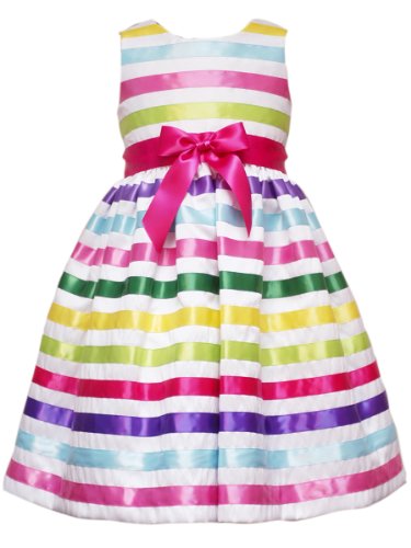 Rare Editions Girls 4-6x Shantung Dress