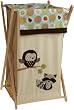 Carter's Forest Friends Hamper, Tan/Choc, 17 X 16 X 27