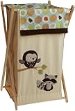 Carter's Forest Friends Hamper, Tan/Choc, 17 X 16 X 27"