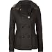 FULL TILT Basic Peacoat Womens Hooded Jacket