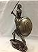 Spartan Warrior with Sword & Hoplite Shield Sculpture - Ships Immediatly !
