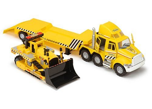 Tonka Motorized Big Rig and Bulldozer