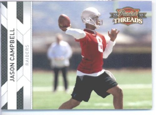 2010 Panini THREADS Football Card #107 Jason Campbell - Oakland Raiders - NFL Trading Card in Screwdown Case