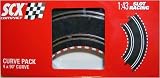 SCX Compact 1: 43 Scale 4-pc. Curved Curve Track Pack