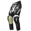 Answer Racing James Stewart Collection Tubes Men's MotoX Motorcycle Pants - Black/White