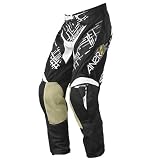 Answer Racing James Stewart Collection Tubes Mens MotoX Motorcycle Pants - Black/White / Size 30