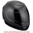 Bell Arrow Solid Black Full Face Helmet - Size : Large