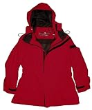 Burberry Sport Men's Sowester Foul Weather Rain Jacket With Hood (Red)