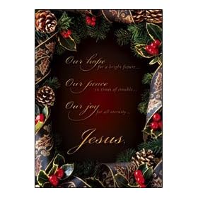 Scripture Greeting Cards-KJV-Boxed-Christmas - "Jesus"