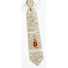 Fantasia in C Minor Tie by RM Style - Off white Silk
