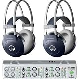 AKG MiniAMP/K77 Headphone Two Pack