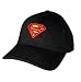 Search : Superman Hat Adjustable Velcro Strap Hat - Black