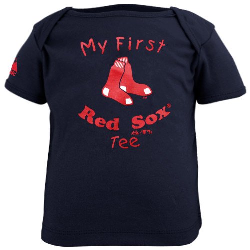 MLB Infant/Toddler Boys' Boston Red Sox My First Tee (Navy, 18)
