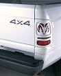 1994-02 Dodge Ram Big Horns Taillight Covers
