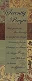  : Serenity Prayer by Marilu Windvand. Art Print Poster. 8 inches width by 20 inches height.