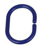 Kitchen & Housewares : Wenko Hooks f. shower curtain 12pcs small blue
