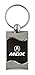 Acura MDX Rectangular Black Car Key Chain Ring Fob