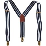 オシュコシュ OSHKOSH/ ストライプサスペンダー ネイビー 小物ジュエリー・ヘアーアクセサリー One Size【並行輸入】