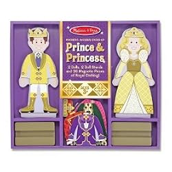 Melissa & Doug Prince & Princess Magnetic Dress-Up