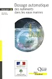 Dosage automatique des nutriments dans les eaux marines