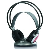 Wireless Stereo Surround Sound hifi Rf Headphones for ipod, TV, VCD, PC , MP3 ,dvd, IPod with 3.5mm to 2.5mm adapter w/transmitter Fm