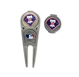 Philadelphia Phillies Ball Mark Repair Tool & Hat Clip Combo