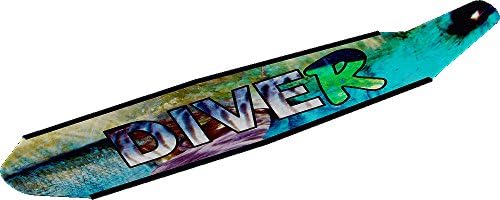 Dive R Pelagica Soft Composite Freediving Fin Blades (no foot pockets) (Soft)