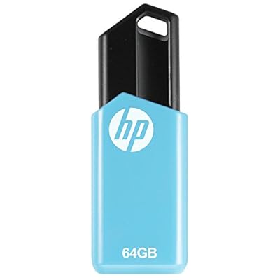 HP V150W USB 2.0 64GB Utility Pen Drive (Blue)