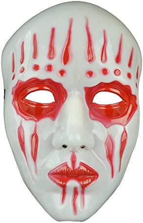 Halloween Costume Party Slipknot Mask (Red eyes)