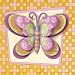 3-D Butterfly Watercolor Fun Malen nach Zahlen