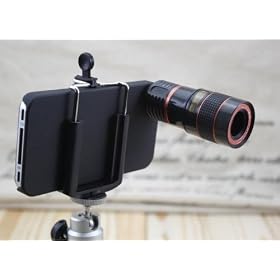 DUSIEC Camera Kit with 8X Camera Zoom Lens, Eye Scope for iPhone 4 & 4S