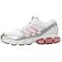 Adidas Women's Conchord Running Shoe (7.5, White/Red/Silver)