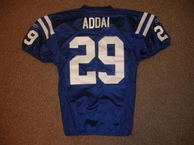 2007 Joseph Addai Indianapolis Colts Game Issued Jersey-#29 - NFL Jerseys