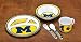 NCAA Michigan Wolverines 5-Piece Kids' Dish Set