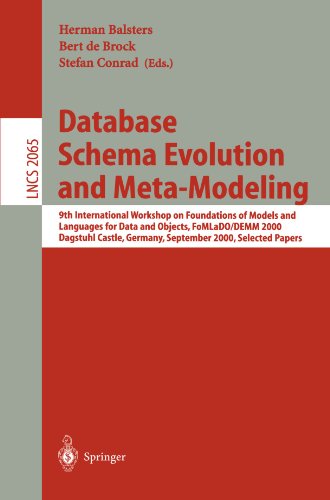 Database Schema Evolution and Meta-Modeling: 9th International Workshop on Foundations of Models and Languages for Data and Objects FoMLaDO/DEMM 2000 ... Papers (Lecture Notes in Computer Science)