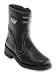 Milwaukee Motorcycle Clothing Company 11C Shifter 8" Size 11C Black Leather Ladies Motorcycle Boot