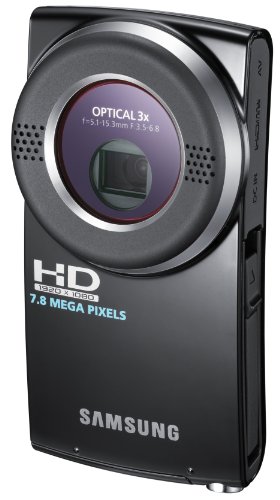 Samsung HMX-U20 Pocket-Camcorder (FULL HD, 8-Megapixel-CMOS,  3 x opt. Zoom, 10-MP-Fotofunktion, HDMI) schwarz