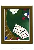 Know When to Hold Them by Chariklia Zarris. Size 11.14 inches width by 11.43 inches height. High Quality Art Poster Print