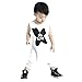 FEITONG® Newborn Infant Kids Baby Boy Girl Romper Jumpsuit (Age:6-12M)