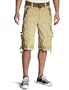 Jet Lag Men's Cargo Short,Lt Gold,38