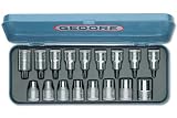 Eigenschaften KAYSER GmbH 4000821553 / GEDORE ITX 19TX-017 Steckschl¿sselsatz CV. 17tlg. 1/2Zoll TORX 20-60 E10-24 GEDORE f.4KT-Antrieb