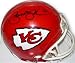 Priest Holmes autographed Football Mini Helmet (Kansas City Chiefs)